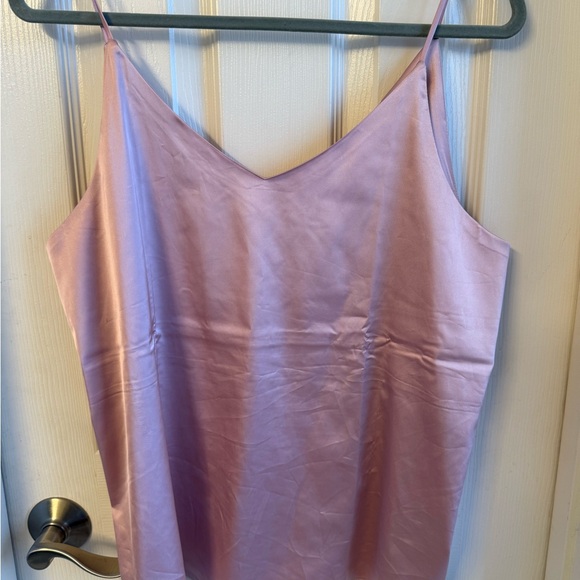 NWOT, satin camisole, pink, 3xl - Picture 2 of 3